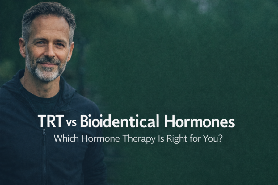 Testosterone replacement vs bioidentical hormones: What’s the difference?